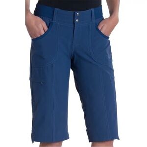 Kuhl Durango Knicker Capri Pants Blue Depths Sz 4/6